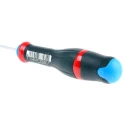 Facom Pozidriv Standard Screwdriver PZ0 Tip 75 mm Blade 178 mm Overall ATD0X75