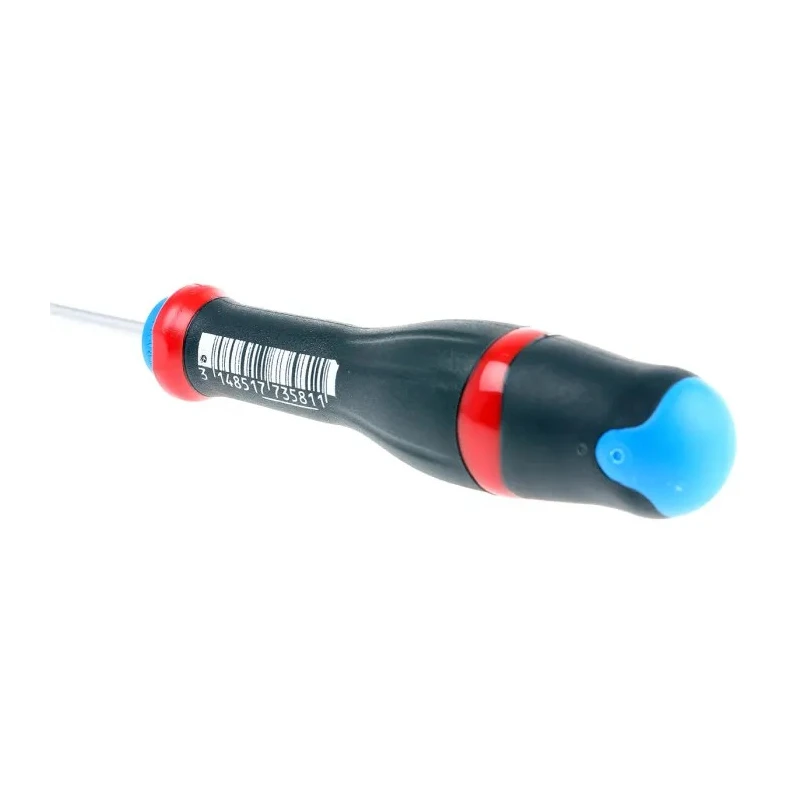 Facom Pozidriv Standard Screwdriver PZ0 Tip 75 mm Blade 178 mm Overall ATD0X75