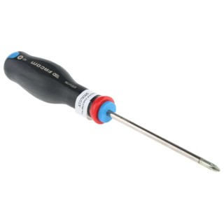 Facom Pozidriv Screwdriver, PZ1 Tip, 100 mm Blade, 209 mm Overall ATD1X100