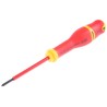Facom Insulated Screwdriver PH0 Tip 75 mm Blade Bi-Material Handle Silicon Carbide Steel ATP0X75VE