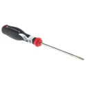 Facom Slotted Screwdriver with 100 mm Blade and 209 mm Overall Length AT4X100