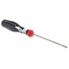 Facom Slotted Screwdriver with 100 mm Blade and 209 mm Overall Length AT4X100