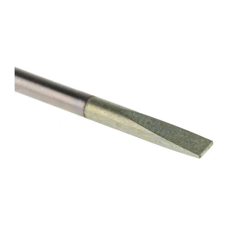 Facom Slotted Screwdriver with 100 mm Blade and 209 mm Overall Length AT4X100