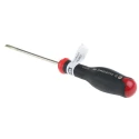 Facom Slotted Screwdriver with 100 mm Blade and 209 mm Overall Length AT4X100