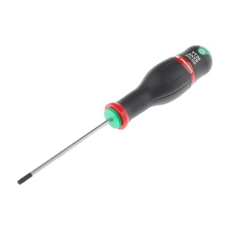 Facom Standard Screwdriver T20 Tip 100mm Blade 220mm Overall ATXR20X100