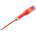 Facom Insulated Screwdriver PZ0 Tip 75 mm Blade VDE 1000V Approved 179mm Overall ATD0X75VE