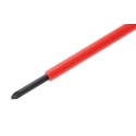 Facom Insulated Screwdriver PZ0 Tip 75 mm Blade VDE 1000V Approved 179mm Overall ATD0X75VE