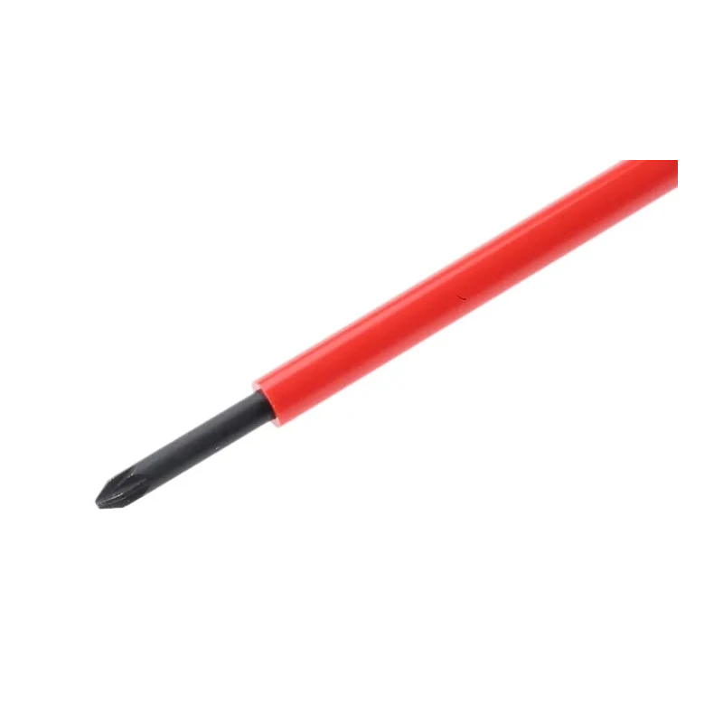 Facom Insulated Screwdriver PZ0 Tip 75 mm Blade VDE 1000V Approved 179mm Overall ATD0X75VE