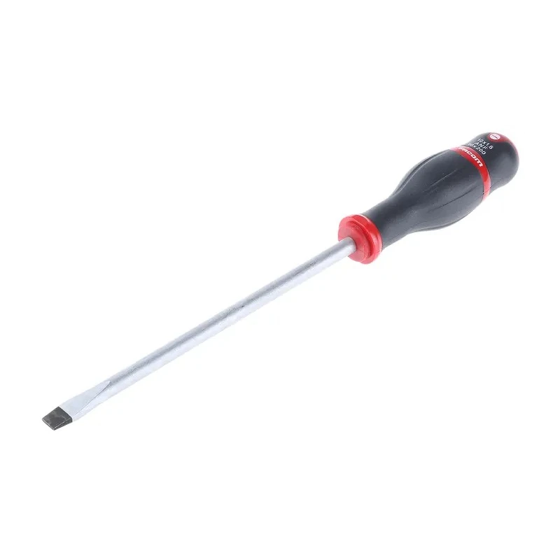 Facom Slotted Screwdriver, 200 mm Blade, 325 mm Overall ATF10X200