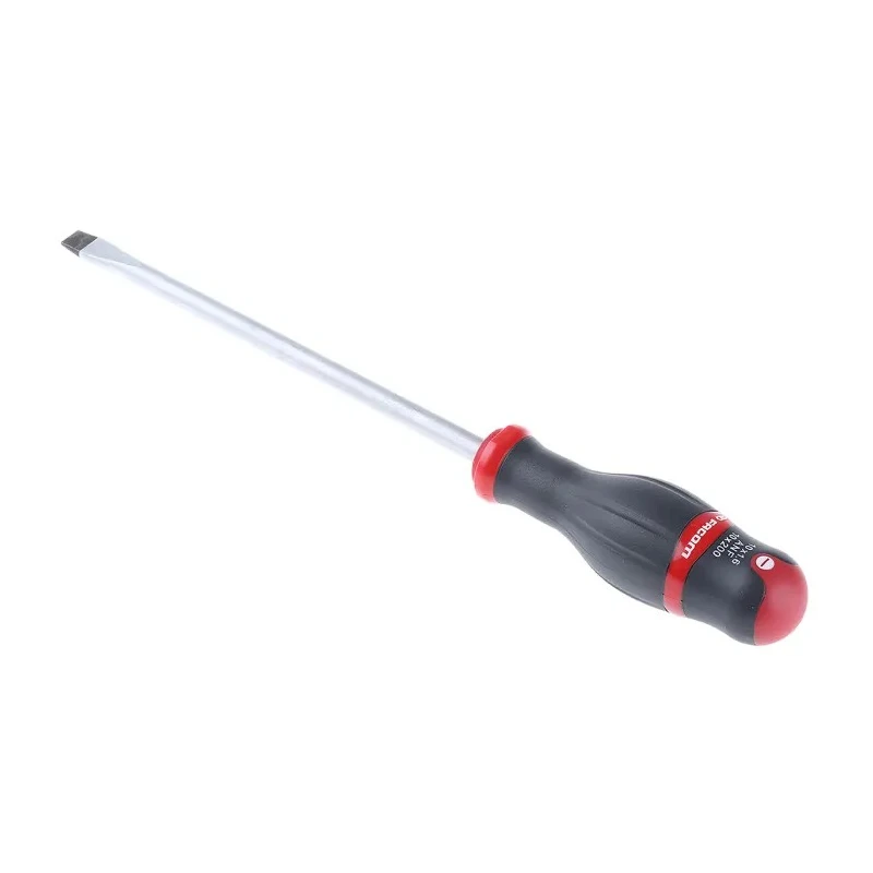 Facom Slotted Screwdriver, 200 mm Blade, 325 mm Overall ATF10X200