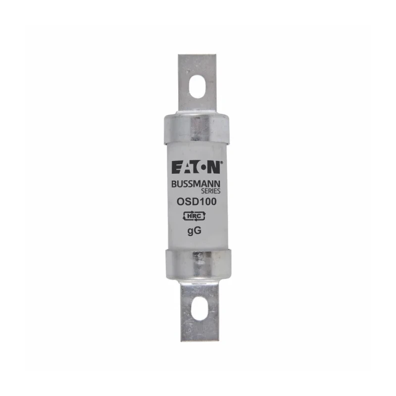 Eaton British Standard Fuse A3 100A 500V AC High Rupture Capacity Offset Tag 73.5 mm OSD100