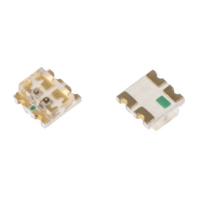 Dialight Bi-colour Green and Red LED, 2.4 V, 1616 Surface Mount, 140° Viewing Angle, Model 5988410207F