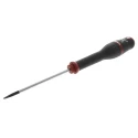 Facom Slotted Screwdriver, 75 mm Blade, 178 mm Overall Length, Insulated Bi-Material Handle AT3X75