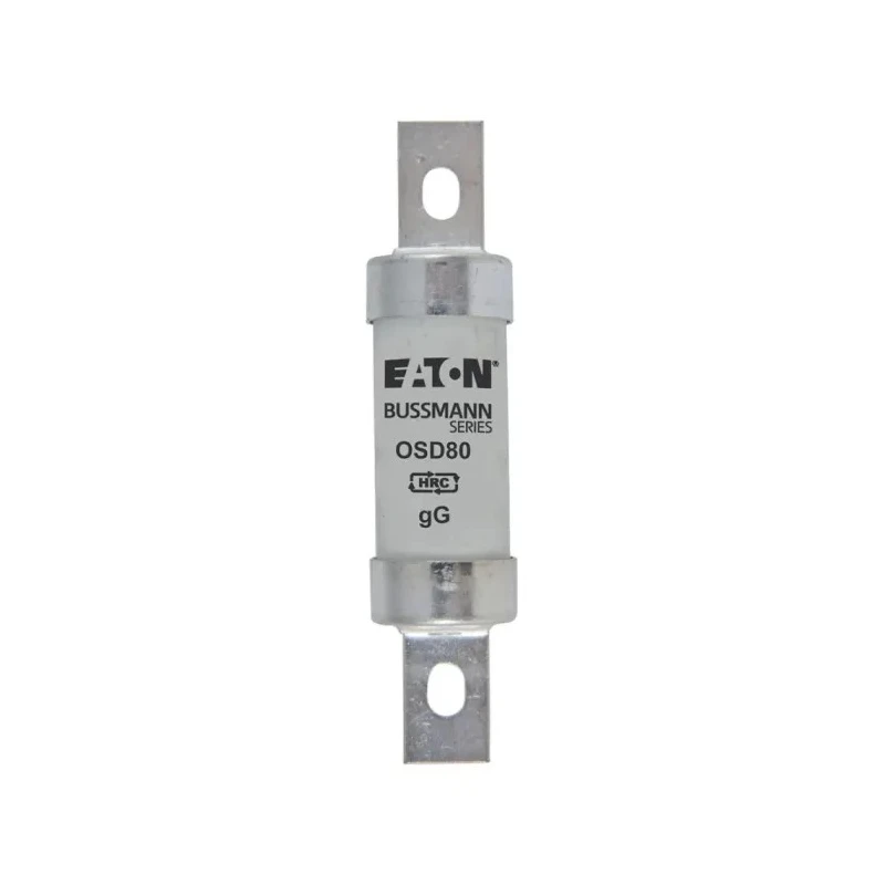 Eaton 80A British Standard Fuse A3 500V AC High Rupture Capacity Offset Tag OSD80