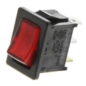 RS PRO Illuminated SPST On-Off Rocker Switch Panel Nylon Housing IP66 10A 250V AC 419-782