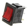 RS PRO Illuminated SPST On-Off Rocker Switch Panel Nylon Housing IP66 10A 250V AC 419-782