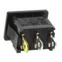 RS PRO Illuminated SPST On-Off Rocker Switch Panel Nylon Housing IP66 10A 250V AC 419-782