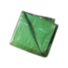 Green Waterproof Regular Plastic Tarpaulin