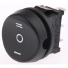 RS PRO SPDT On-Off-On Rocker Switch Panel Mount Nylon Housing Black Actuator 10A 250V AC 419-776