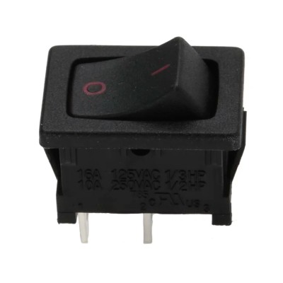 RS PRO SPST On-Off On-Off Rocker Switch Panel Nylon Housing 10A 250V AC IP66 419-794