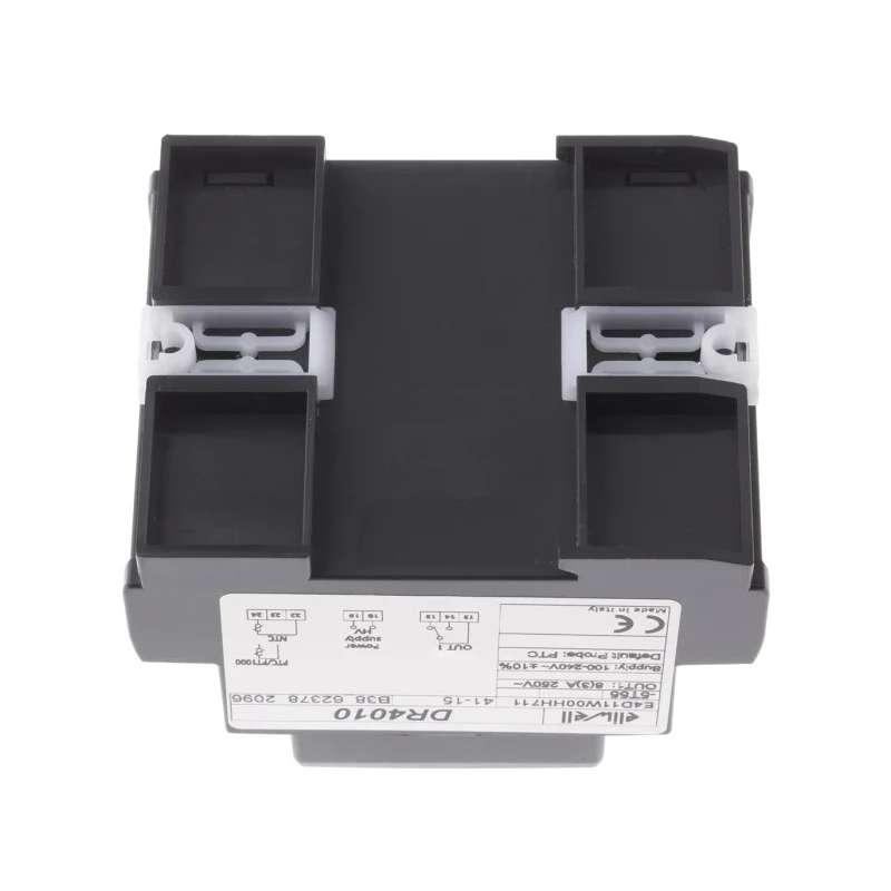 Eliwell DIN Rail On-Off Temperature Controller 240V AC, K Type Thermocouple Input DR4010 PTC+PTC
