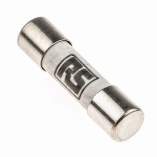 RS PRO 500mA FF Ceramic Cartridge Fuse, 5 x 20 mm, 250V AC, Super Fast Acting 420-066