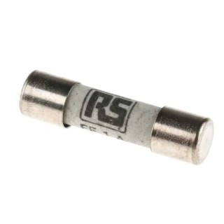 RS PRO 1A FF Ceramic Cartridge Fuse 5 x 20 mm 250V ac Super Fast Acting 420-072