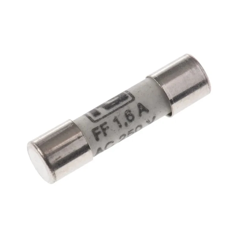 RS PRO 1.6A FF Ceramic Cartridge Fuse 5 x 20 mm, 250V AC, Super Fast Acting, Ceramic Body 420-088