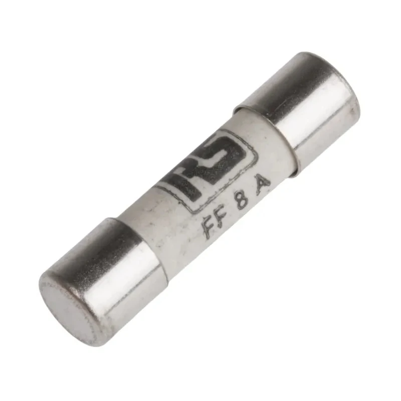 RS PRO 8A FF Ceramic Cartridge Fuse, 5 x 20 mm, 250V AC, Super Fast Acting 420-139