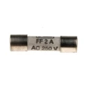 RS PRO 2A FF Ceramic Cartridge Fuse, 5 x 20 mm, 250V AC, Super Fast Acting, Ceramic Body 420-094