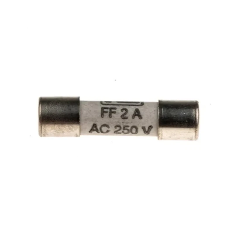 RS PRO 2A FF Ceramic Cartridge Fuse, 5 x 20 mm, 250V AC, Super Fast Acting, Ceramic Body 420-094