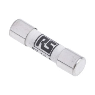 RS PRO 10A FF Super Fast Acting Ceramic Cartridge Fuse 5 x 20 mm 250V AC 420-145