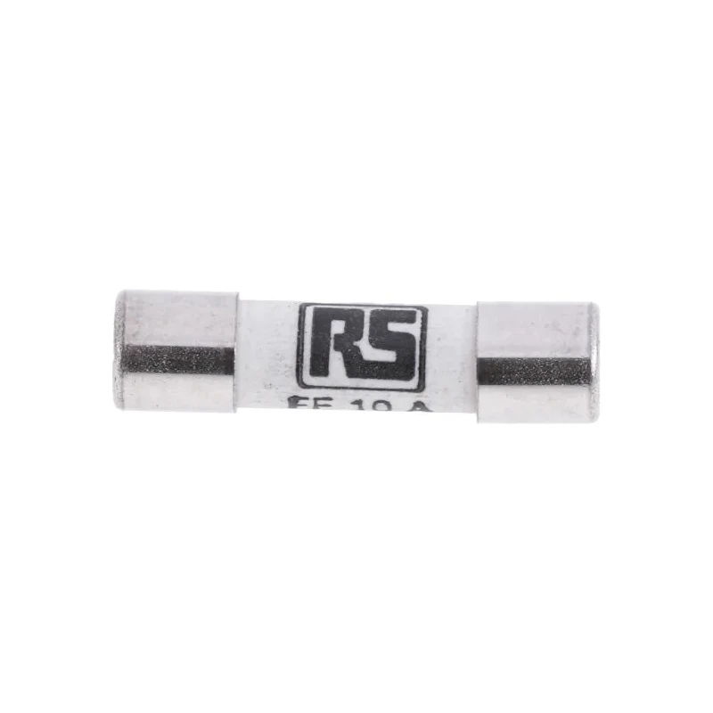 RS PRO 10A FF Super Fast Acting Ceramic Cartridge Fuse 5 x 20 mm 250V AC 420-145
