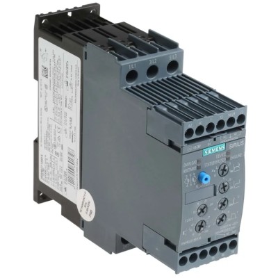 Siemens 3RW40 Soft Starter 480V AC, 15 kW, 3 Phase, IP20 3RW4027-1BB14