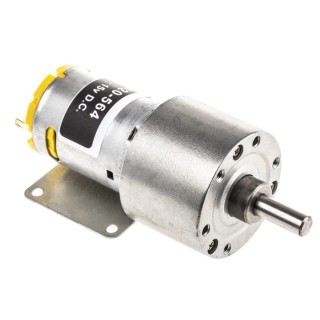 RS PRO Brushed Geared DC Geared Motor, 15 V Supply Voltage, 7.9 W Power, 617 rpm, 9 Ncm Torque, 6 mm Shaft Diameter 420-564