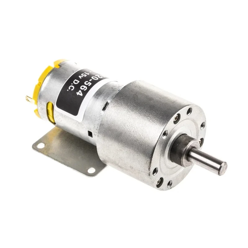 RS PRO Brushed Geared DC Geared Motor, 15 V Supply Voltage, 7.9 W Power, 617 rpm, 9 Ncm Torque, 6 mm Shaft Diameter 420-564