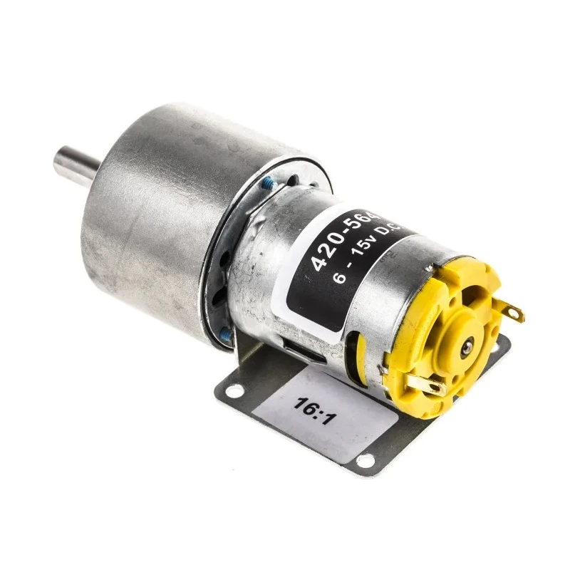 RS PRO Brushed Geared DC Geared Motor, 15 V Supply Voltage, 7.9 W Power, 617 rpm, 9 Ncm Torque, 6 mm Shaft Diameter 420-564