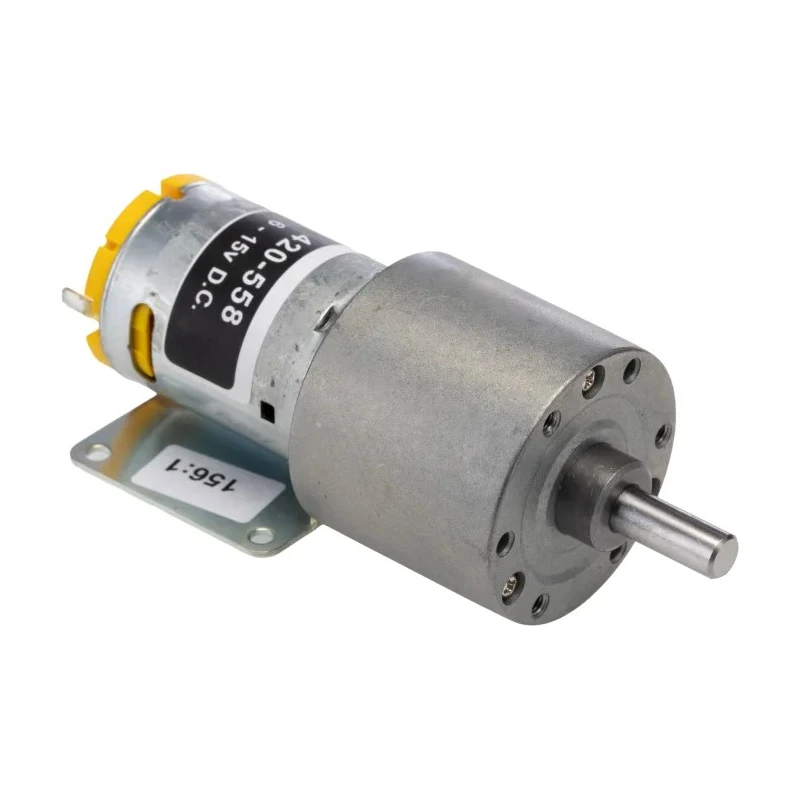 RS PRO Brushed Geared DC Geared Motor 15V DC 7.9W 63rpm 6mm Shaft Diameter 420-558