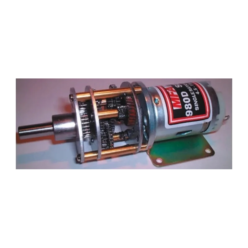 RS PRO Brushed Geared DC Geared Motor, 7.9 W, 12V dc, 59 Ncm Torque, 13 rpm, 6 mm Shaft Diameter 420-643
