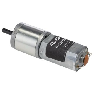 RS PRO Brushed Geared DC Geared Motor, 1.5 W, 12V dc, 25 Ncm Torque, 29 rpm, 4 mm Shaft Diameter 420-637