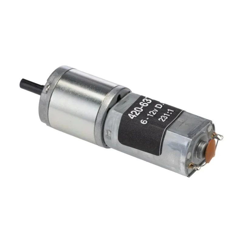 RS PRO Brushed Geared DC Geared Motor, 1.5 W, 12V dc, 25 Ncm Torque, 29 rpm, 4 mm Shaft Diameter 420-637