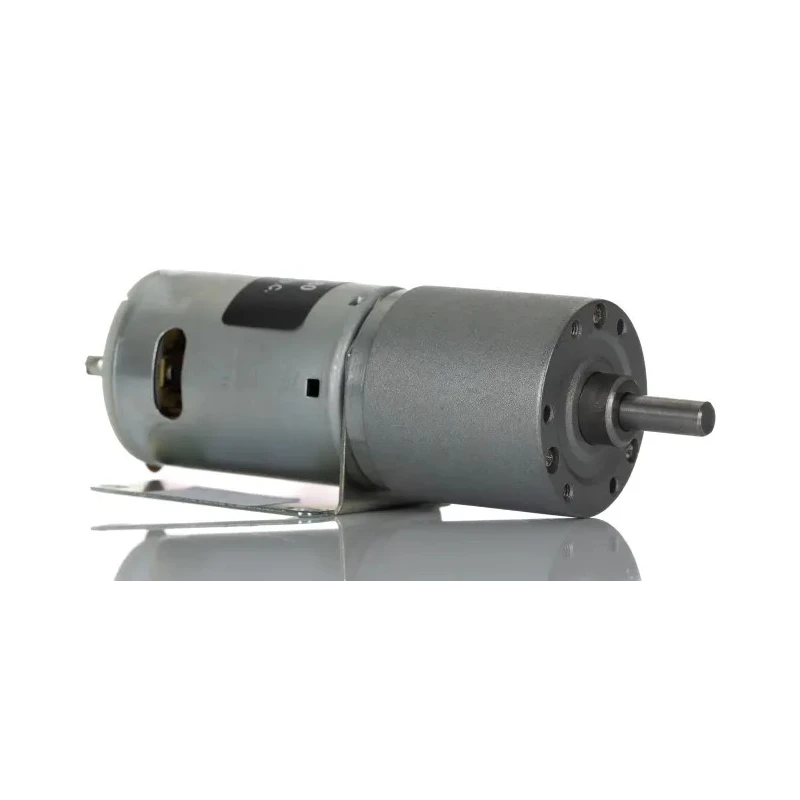 RS PRO Brushed Geared DC Geared Motor 12V dc 19.8W 59Ncm Torque 19 rpm 6 mm Shaft Diameter 420-580