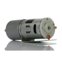 RS PRO Brushed Geared DC Geared Motor 12V dc 19.8W 59Ncm Torque 19 rpm 6 mm Shaft Diameter 420-580