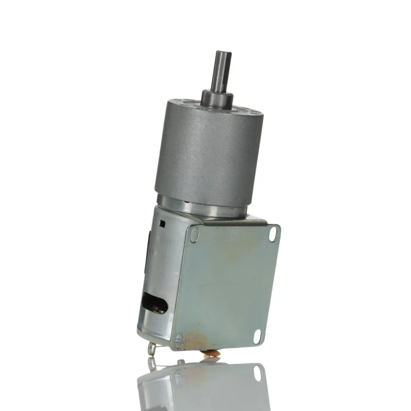 RS PRO Brushed Geared DC Geared Motor 12V dc 19.8W 59Ncm Torque 19 rpm 6 mm Shaft Diameter 420-580