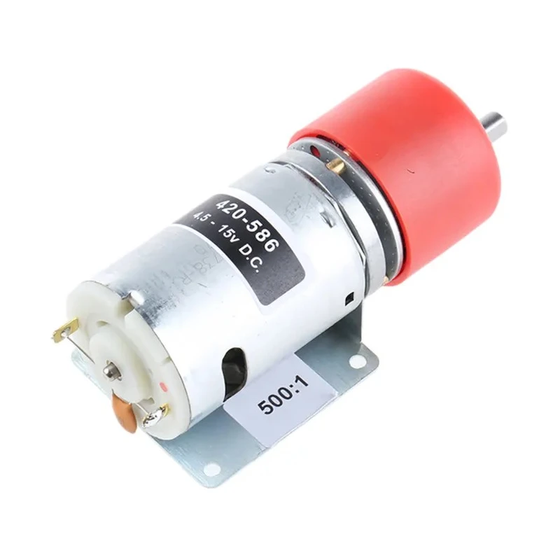 RS PRO Brushed Geared DC Geared Motor 12V dc 19.8W 59 Ncm Torque 29rpm 6mm Shaft Diameter 420-586
