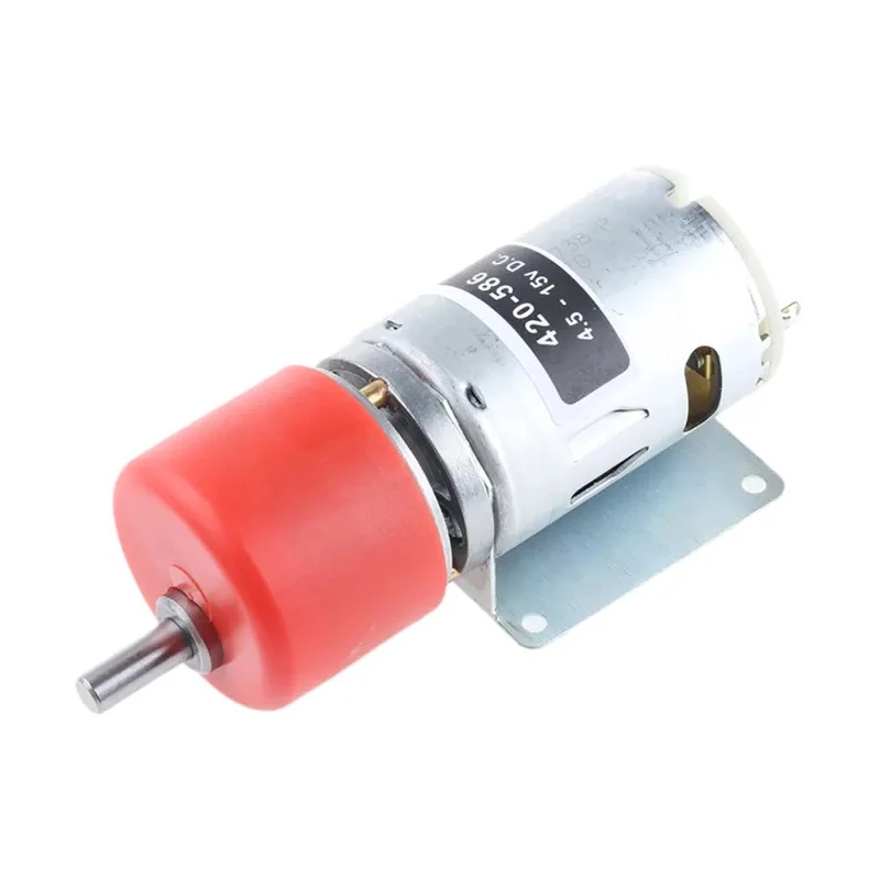 RS PRO Brushed Geared DC Geared Motor 12V dc 19.8W 59 Ncm Torque 29rpm 6mm Shaft Diameter 420-586