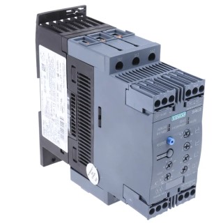 Siemens 3 Phase Soft Starter 480V AC, 37 kW Power Rating, Series 3RW40 3RW4038-1BB14