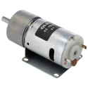 RS PRO Brushed Geared DC Geared Motor 19.8 W 12V dc 10 Ncm Torque 2008 rpm 6 mm Shaft Diameter 420-675