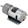 RS PRO Brushed Geared DC Geared Motor 19.8 W 12V dc 10 Ncm Torque 2008 rpm 6 mm Shaft Diameter 420-675