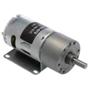 RS PRO Brushed Geared DC Geared Motor 19.8 W 12V dc 10 Ncm Torque 2008 rpm 6 mm Shaft Diameter 420-675